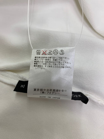 フォクシーニューヨーク シューフルール 31113 ニット 38 ホワイト 半袖 ITFBPKRNGWIU