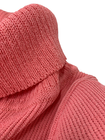 エムズグレイシー オフショルダーニット 418324 38 ピンク 和紙 ITWHMO5LSMRK