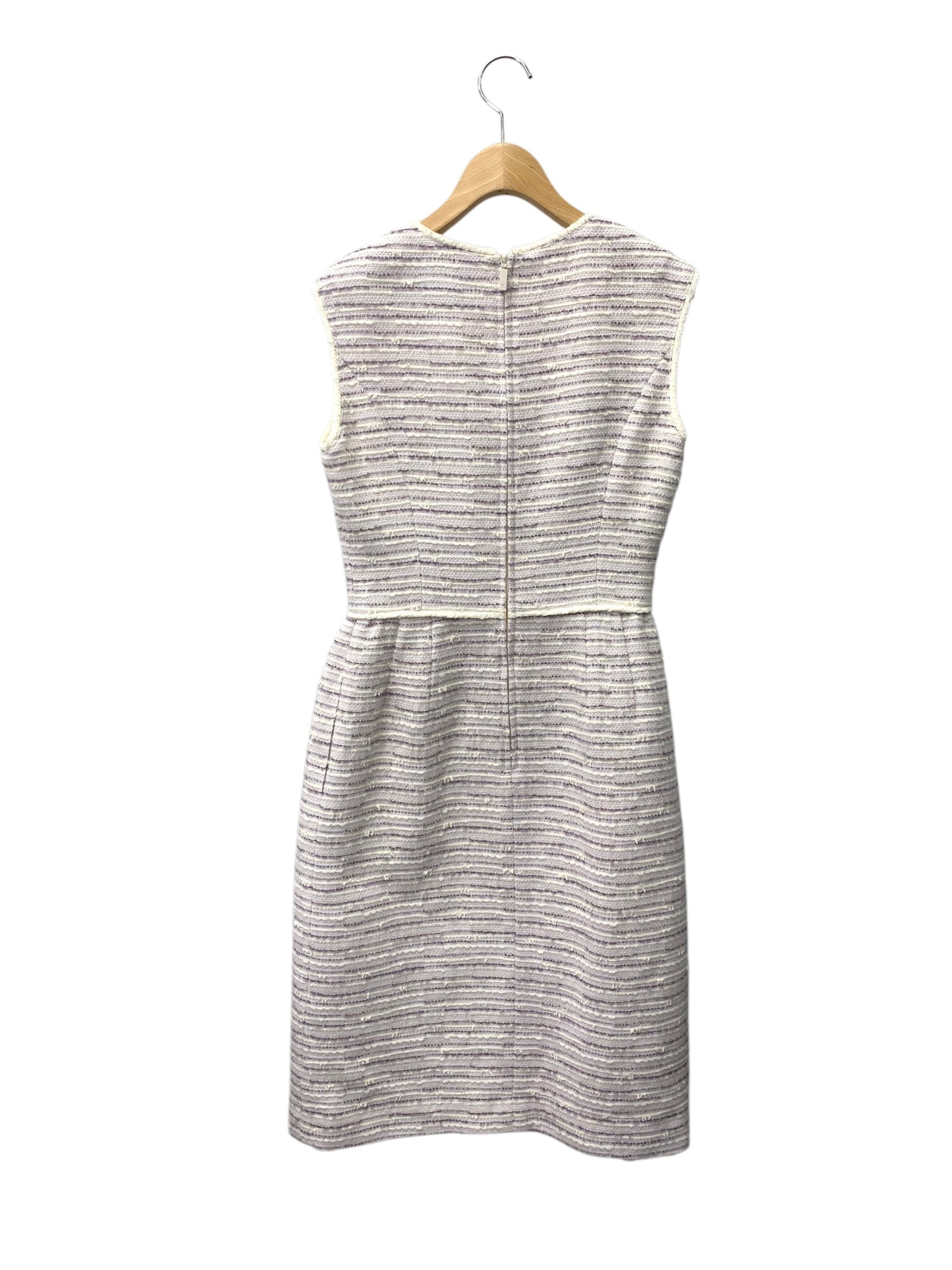 ルネ 6146020 ワンピース 36 パープル ツイード | 中古ブランド品