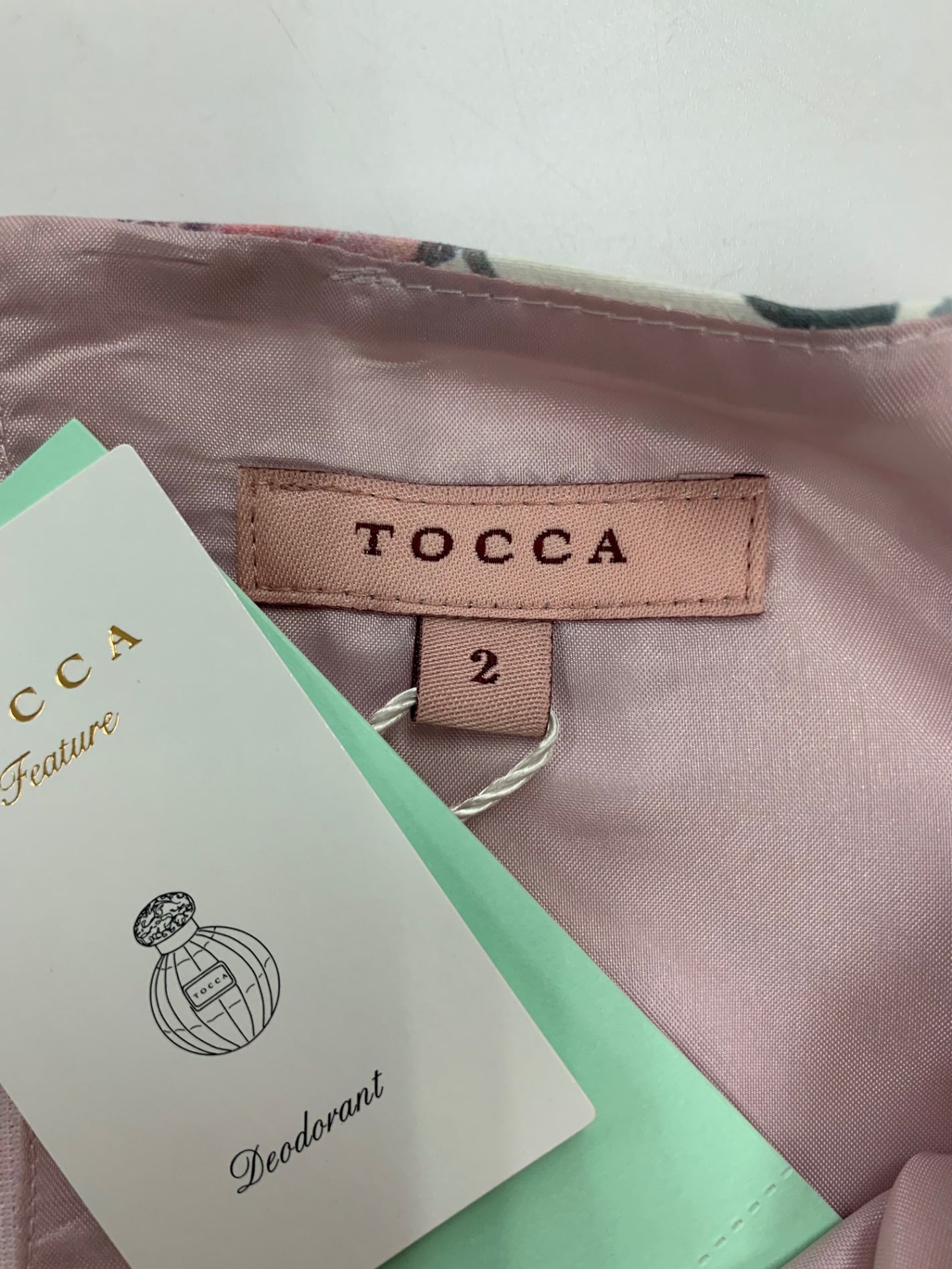 トッカ BOUQUT OF PINK ドレス OPTOGS0130 ワンピース 0 ホワイト フラワープリント ITA8KIXL9DYS