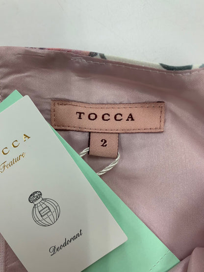 トッカ BOUQUT OF PINK ドレス OPTOGS0130 ワンピース 0 ホワイト フラワープリント ITA8KIXL9DYS