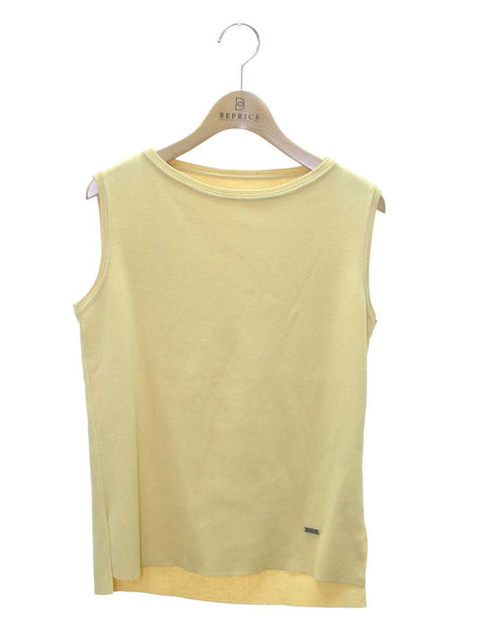 フォクシーブティック Knit Top Affetto 42199 セーター 38 イエロー ITX54KT6YP8G