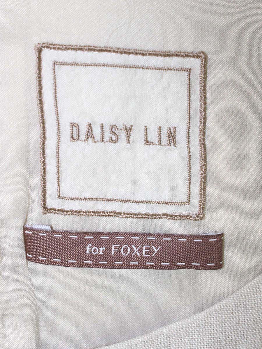 デイジーリン for フォクシー Dress 34555 ワンピース F ベージュ リネン IT6Z30ZVUH3G
