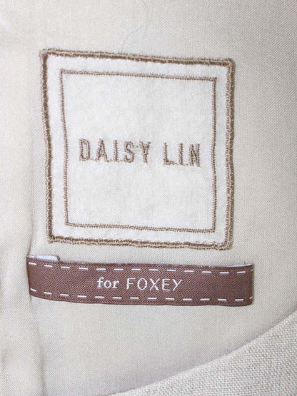 デイジーリン for フォクシー Dress 34555 ワンピース F ベージュ リネン IT6Z30ZVUH3G