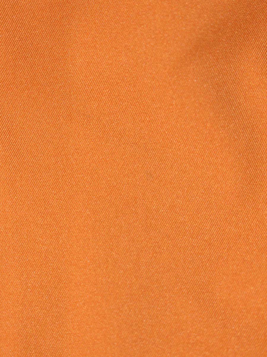 フォクシーニューヨーク ストレッチタフタ 24126 スカート 38 オレンジ IT0GNPT1CD0C