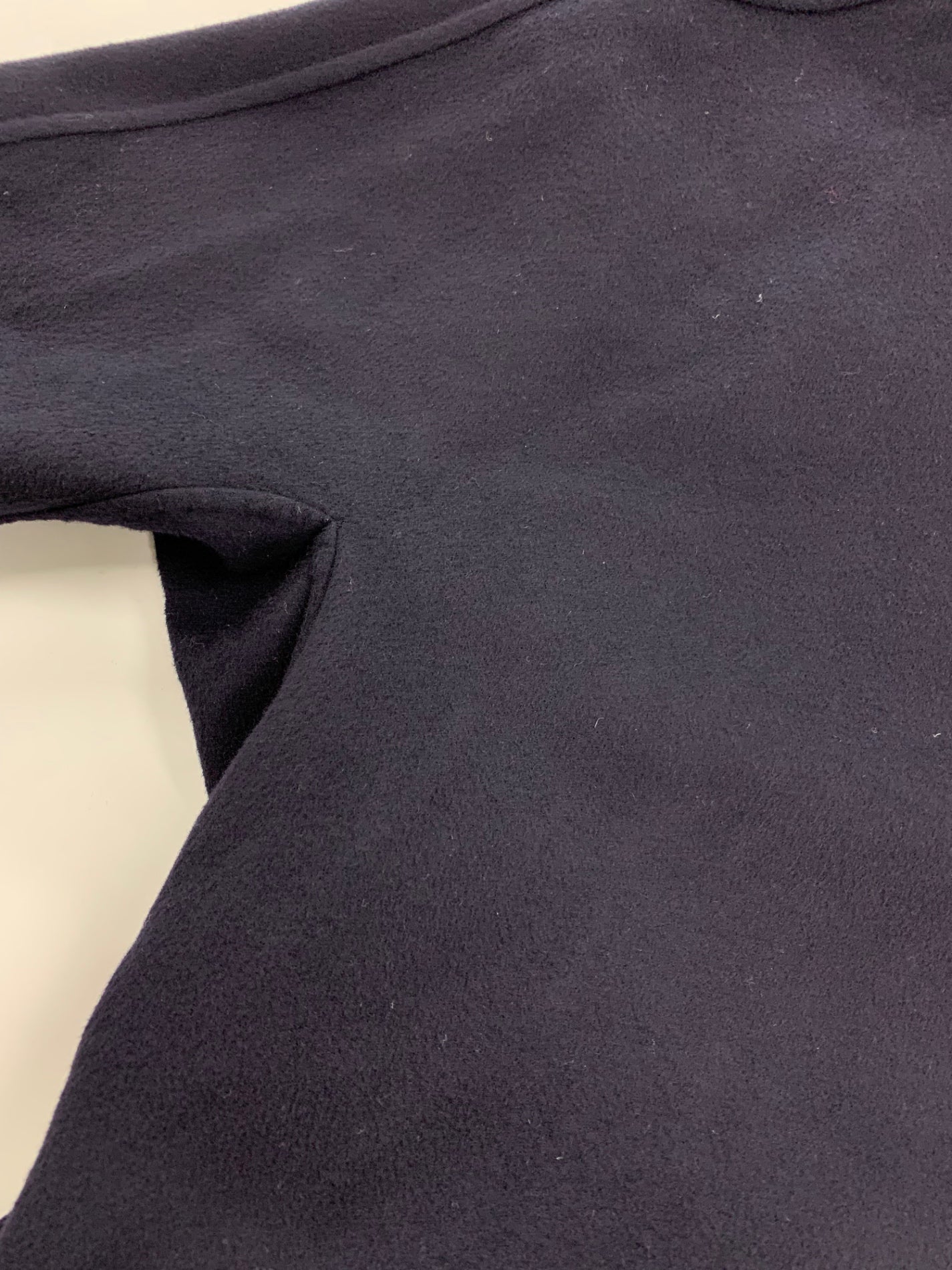 極美品　ブラミンク　ウールカシミヤ　ニットワンピース ブルー BLAMINK(ブラミンク) カシミヤファー 7G ニットノースリーブ