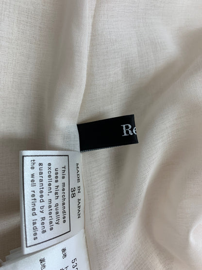 ルネ 5325020 パンツ 38 ベージュ ワイド ウエストギャザー IT95BJNXP53K