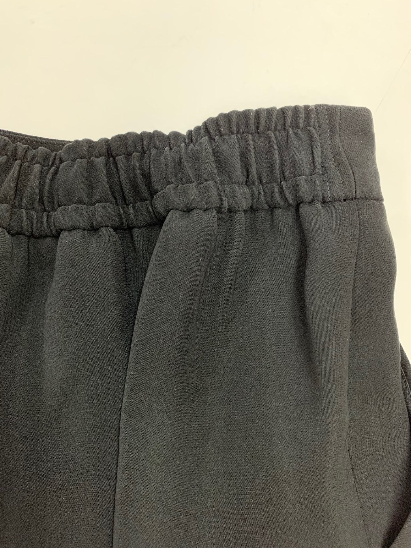 アディアム 44965 パンツ 2 ブラック ウエストギャザー IT6NHDP26QDK