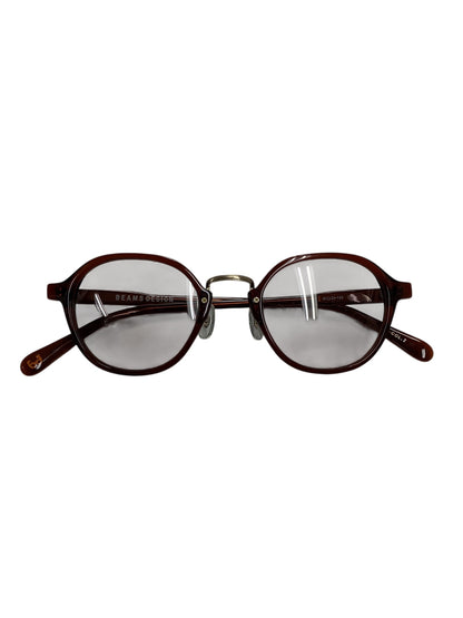 ビームス デザイン BDS-116 サングラス ブラウン セルフレーム ウェリントン IT09NF9TIAYW