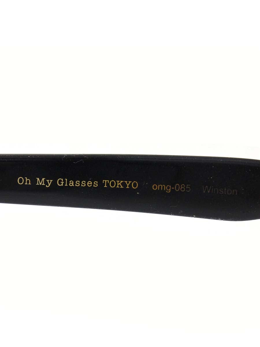 オーマイグラス東京 omg-085 メガネ ブラック セルフレーム フルリム ITNQPQS89BQV 【SALE】