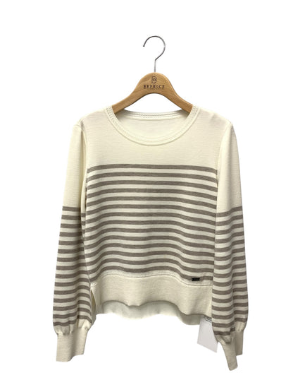 フォクシーブティック Knit Top Marseiile 43763 ニット 38 ホワイト ITYTNBXJWDPC