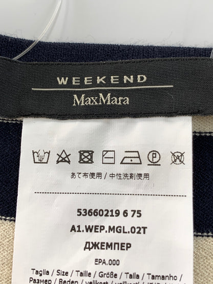 ウィークエンドマックスマーラ 53660219 カットソー S ネイビー/ホワイト ボーダー ITJ3J6BE4J1A 【SALE】