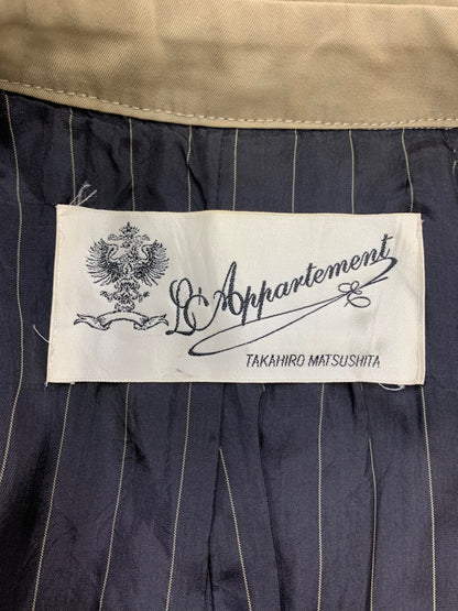 アパルトモン 15-020-560-0048-3-0 トレンチコート 36 ベージュ タカヒロマツシタ ITOOA3HXX28M 【SALE】