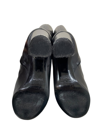 マックスマーラ ブーツ 37 ブラック ラウンドトゥ サイドジップ ITSOM4PDEUV4 【SALE】