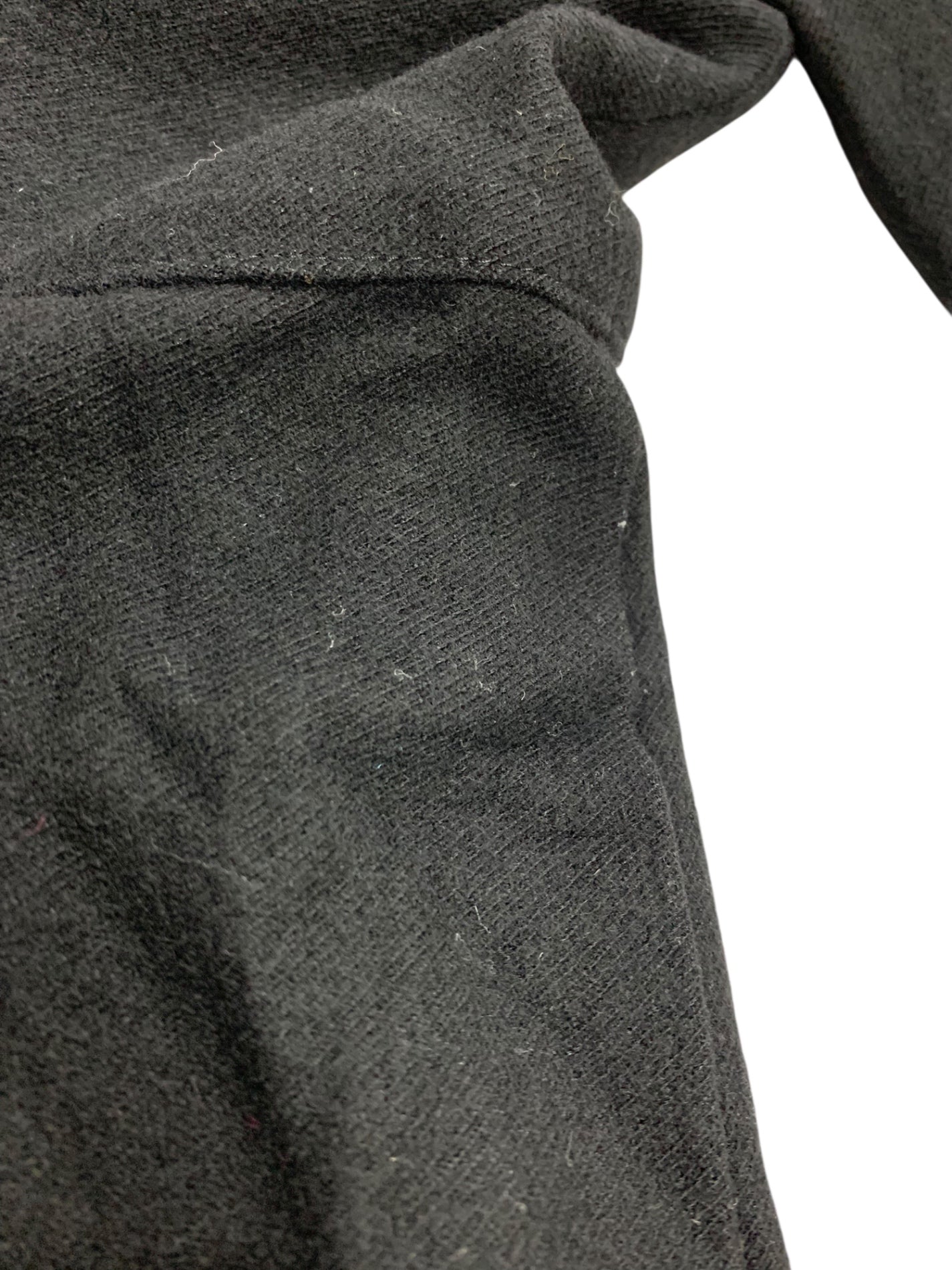 エムズグレイシー 229507 コート 38 ブラック ウール フリル ITPZB8E0PPRK 【SALE】