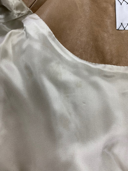 アドーア 531-6259805 フェイクファージャケット 38 グレージュ スタンドカラー ITTBBKYSDYCU