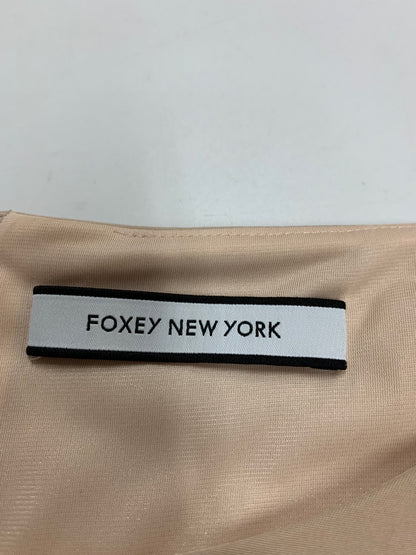 フォクシーニューヨーク Hydrangea 41016 ワンピース 38 ベージュ ITA3WVC65IPG