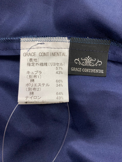 グレースコンチネンタル 06113431-3 ワンピース ドレス 36 ネイビー IT2MRURRUSUG