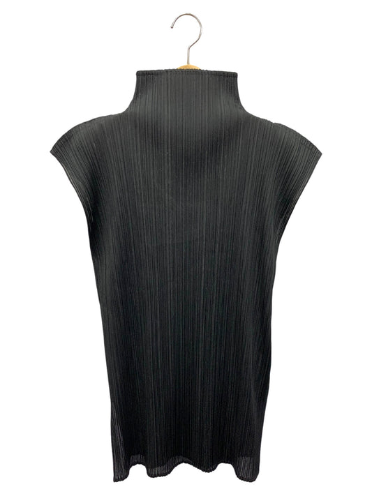 プリーツプリーズイッセイミヤケ PP04-JK603 カットソー 3 ブラック ハイネック IT6SHFWL6KWR