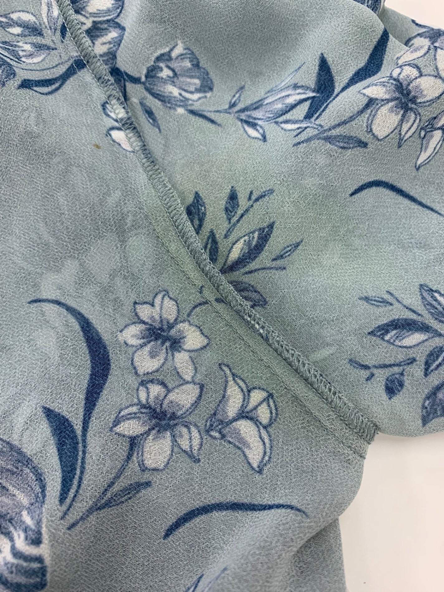 ダイアグラム 03214 ワンピース 36 ブルー 花 ベルト ITKV0PTZPTS0