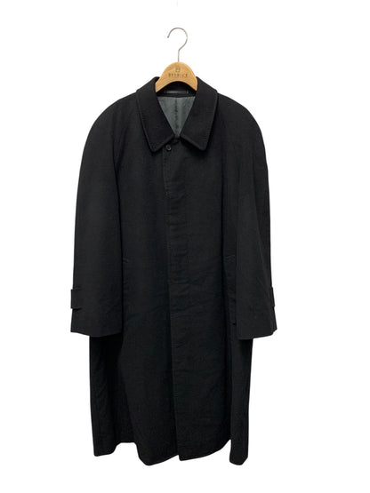 ダックス 6362H コート ブラック カシミヤ混 キュプラ ITQ8974UGBGK