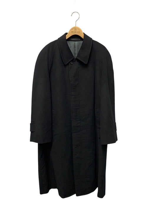 ダックス 6362H コート ブラック カシミヤ混 キュプラ ITQ8974UGBGK