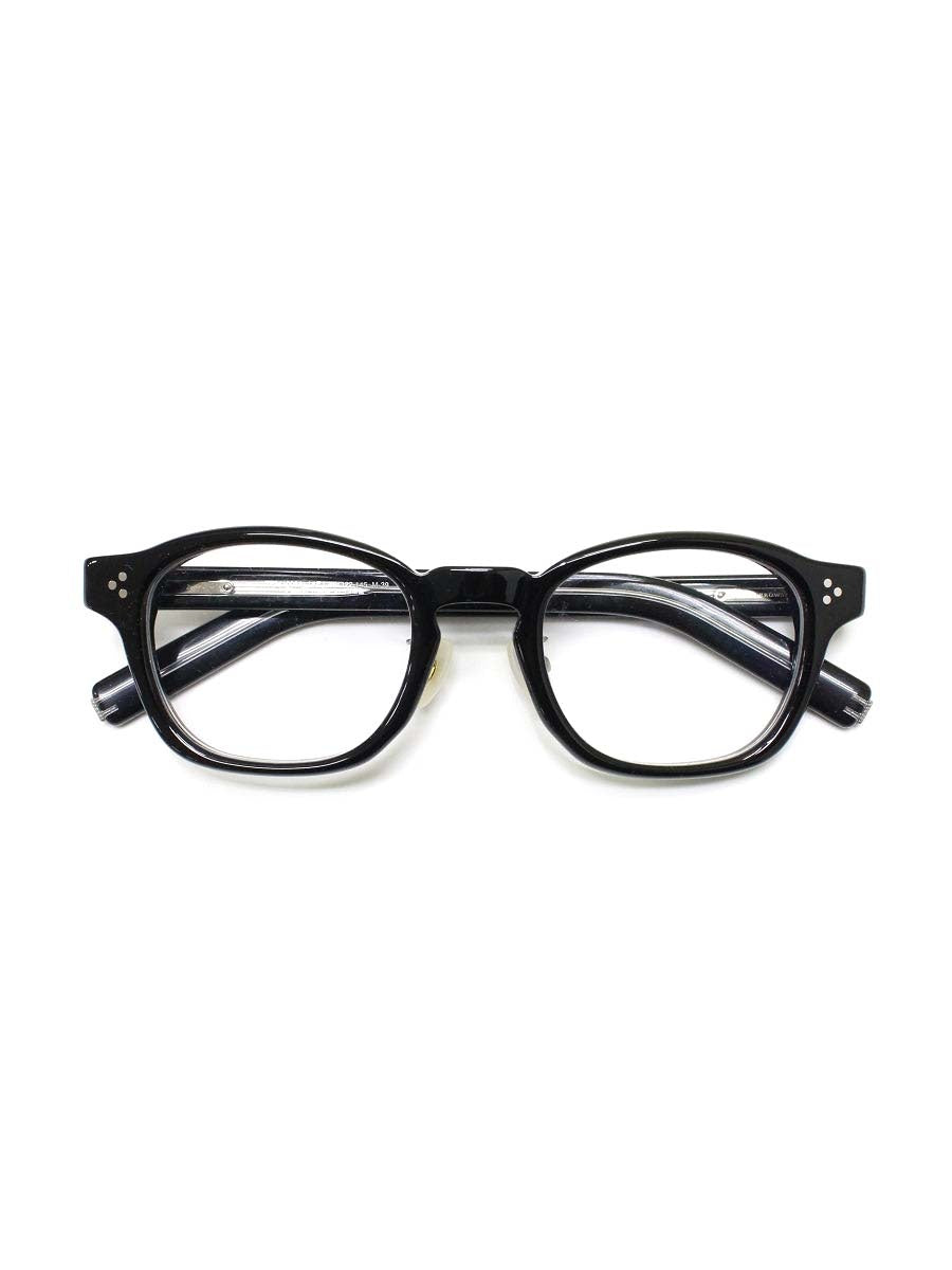 Zoff | UNITED ARROWS DERSS UP ZF241008-14E1 メガネ ブラック セルフレーム フルリム ウェリントン IT79CM4ZI4YQ