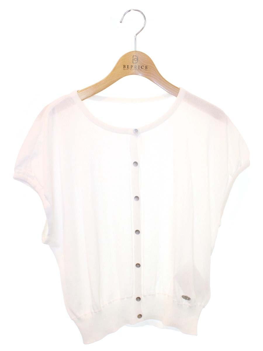 フォクシーブティック Cardigan Copaon 35847 カーディガン 42 ホワイト ITDVUH0SOKD8