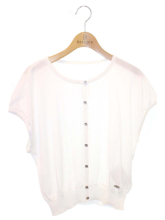 フォクシーブティック Cardigan Copaon 35847 カーディガン 42 ホワイト ITDVUH0SOKD8