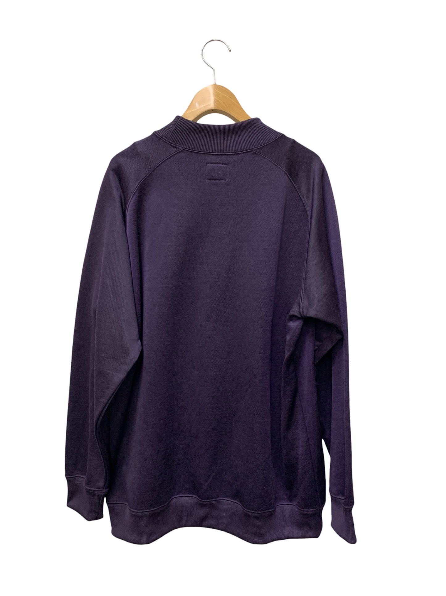 ニードルズ L/S Mock Neck Tee - C/PE Bright Jersey NS258 M パープル ロングスリーブ モックネック Tシャツ ITVTFZUU3VN6