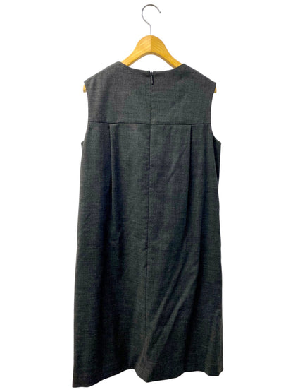 ルネ 5726010 ワンピース 38 チャコール 肩リボンモチーフ ITFZCUG58RBW