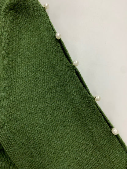 アディアム Dew Drop Cashmere Cardigan 43321 カーディガン XS グリーン カシミヤ IT9XSNKMG34C