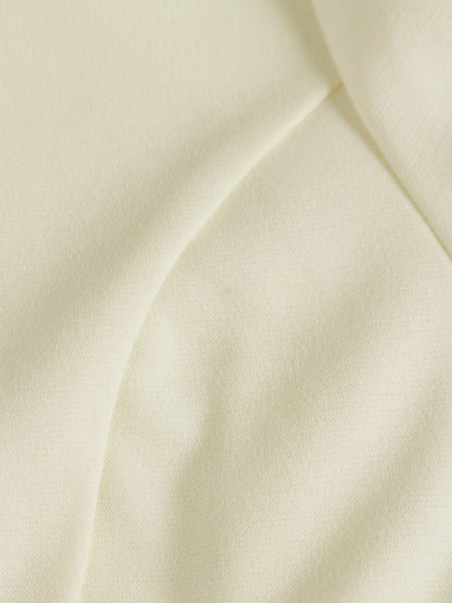 ギャラリービスコンティ 1191804 カットソー 3 ホワイト 袖リボン パール ITE92GFDTNQ8