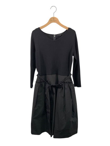 トゥービーシック W5J05-120-09 ワンピース 42 ブラック ニット ITCFU5IFMMH3