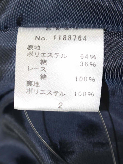 ギャラリービスコンティ 1188764 ワンピース 2 ホワイト バイカラー フラワー ITA1XLBZSRXW