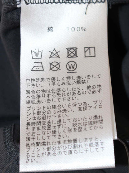 ワイズフォーリビング Tシャツ グレー ドット コットン100％ ITCOC90L8MBO