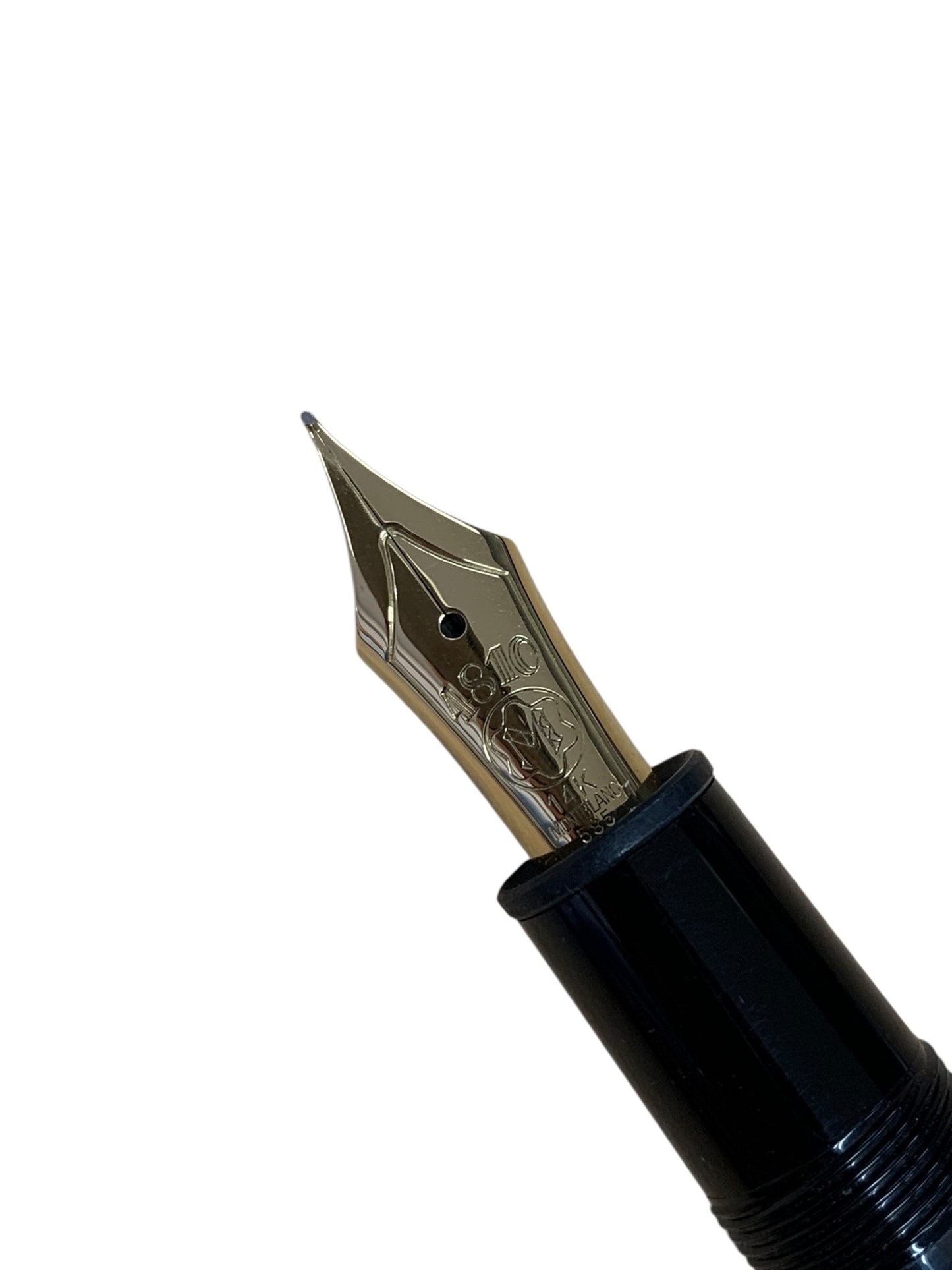 モンブラン 万年筆 旧マイスターシュテュック146 ブラック F 14K 全金 IT6N5GRYURIG