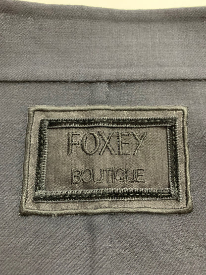 フォクシーブティック 40876 コート 38 ネイビー Coat Voyage ITOKE18JOQAY