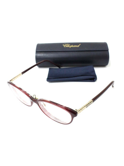 ショパール VCH302J メガネ ワインレッド サイドストーンロゴ IT3HOCPIC06G