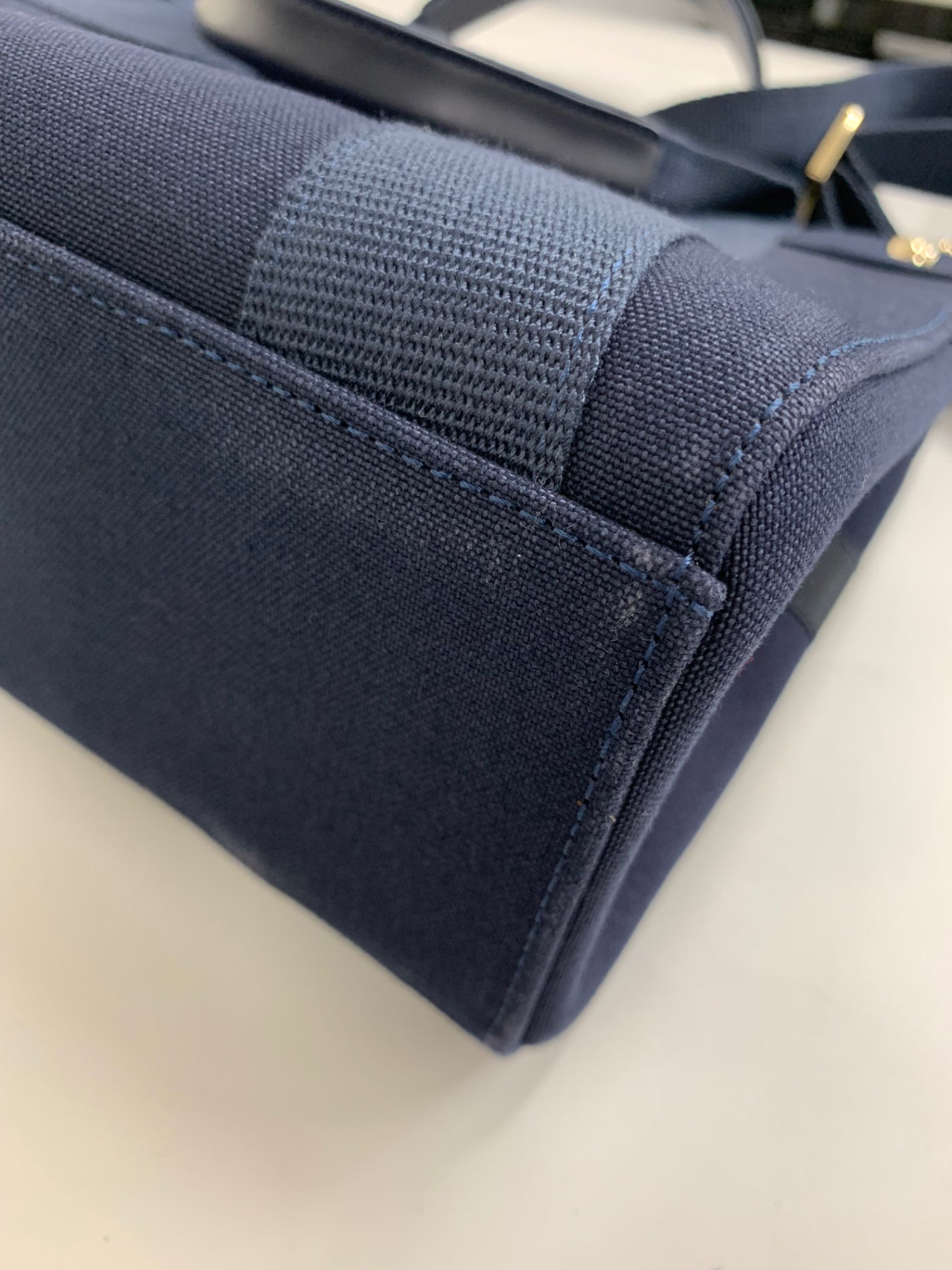 トッカ バッグ ネイビー キャンバス IT8UE3CQAPV4