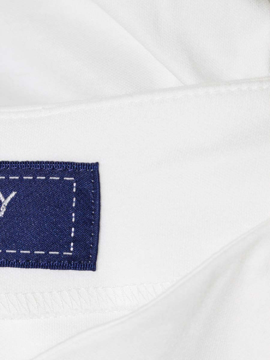 エムズグレイシー 015347 トップス 40 ホワイト Vネック ボタン IT2UCAZD68P2 【SALE】