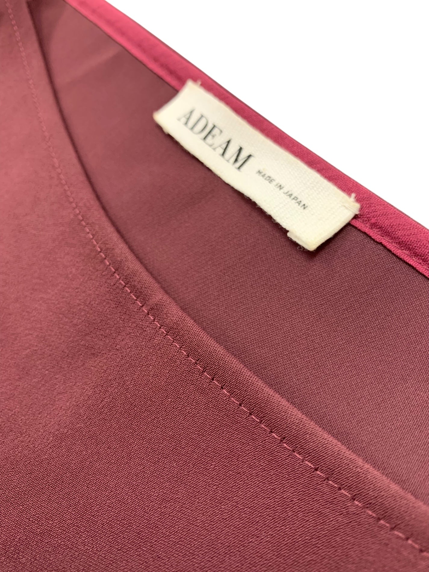 アディアム Pleated Parachute Dress 41997 ワンピース 2 ワインレッド IT18AEN39FDC