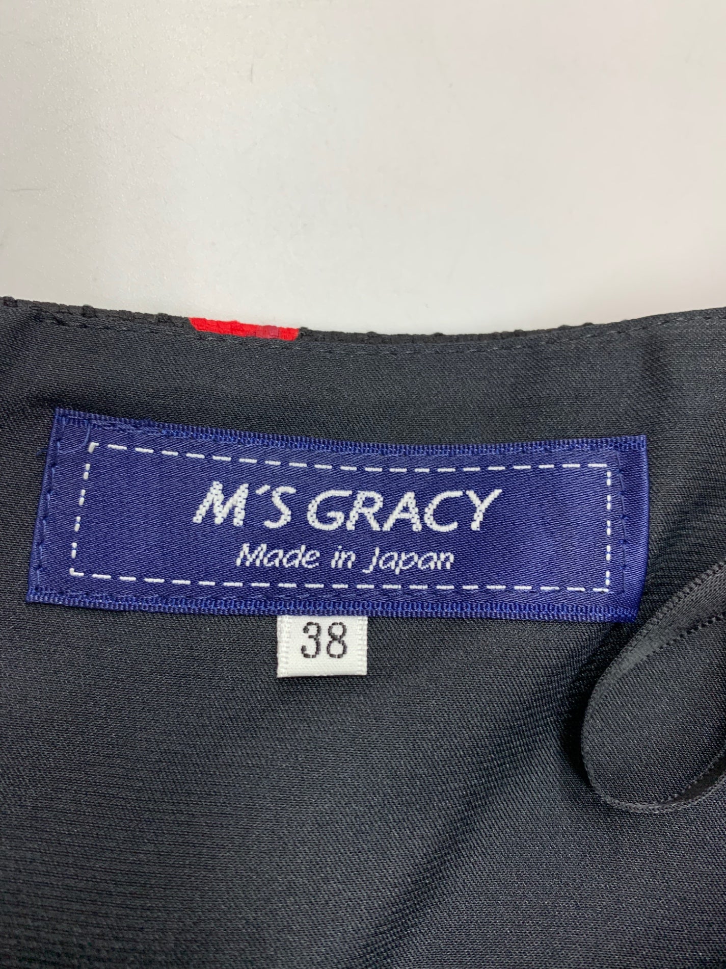 エムズグレイシー Cherry チェリー 817558 スカート 38 ブラック ITKBVYRPXB78