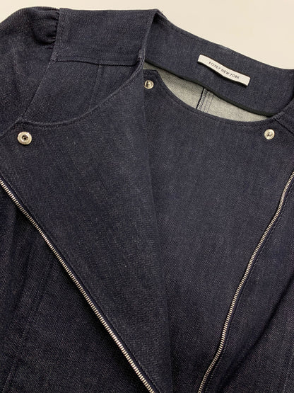 フォクシーニューヨーク DRESS JEANNE 43290 ジャケット 38 ネイビー ITA5OPOSLCV8 【SALE】