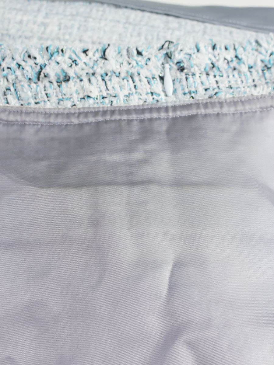 トッカ CROSTATA ドレス OPTOIW0480 ワンピース 0 ライトブルー ツイード IT6DTRPMIV8S 【SALE】