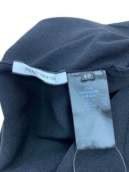 フォクシーニューヨーク Knit Pants Valeriane 43599 パンツ 40 ブラック IT1CTAFIB1EW