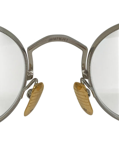 ジャックマリーマージュ FULL METAL JACKET JMMFMJ41 メガネ シルバー メタルフレーム フルリム ラウンド IT2351X91N76