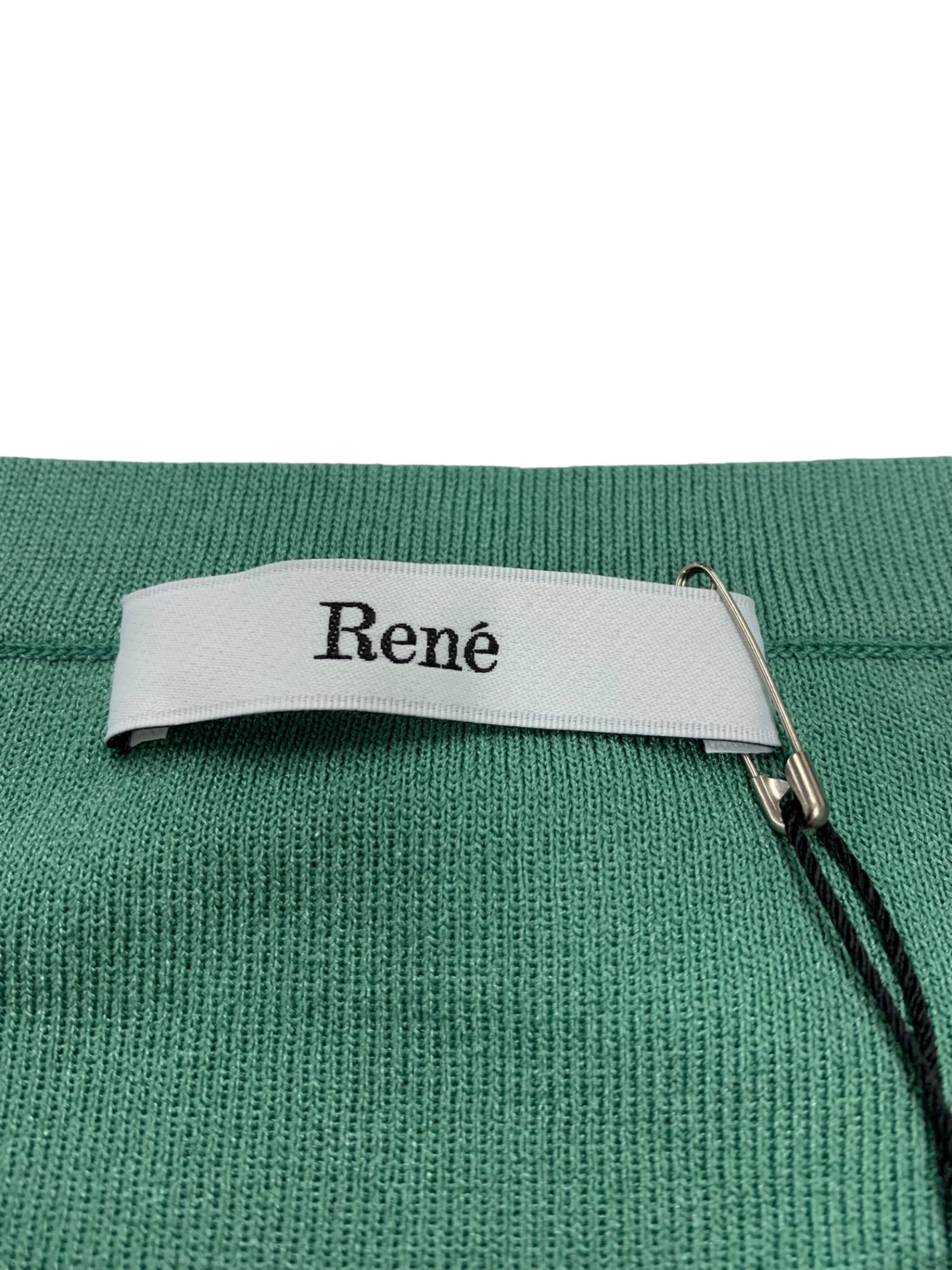 ルネ Puffy Knit Cardigan 6522040 カーディガン 38 グリーン ITHUTME53GIO