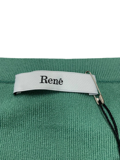 ルネ Puffy Knit Cardigan 6522040 カーディガン 38 グリーン ITHUTME53GIO