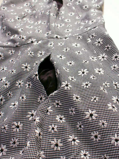 トッカ OPTOYW0833 ワンピース 0 ブラック 総柄 刺繍 フラワーモチーフ IT32Q1L9J0TS